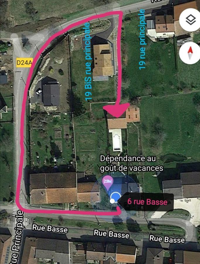 Dependance Au Gout De Vacances Moulainville-la-Basse Ngoại thất bức ảnh